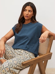 Blue Geo Morris & Co. Cotton Pyjamas - Image 1 of 8