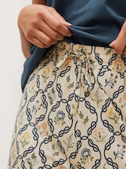 Blue Geo Morris & Co. Cotton Pyjamas - Image 4 of 8