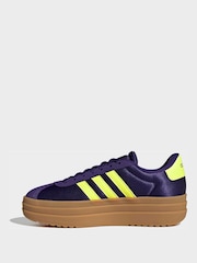 adidas Purple Vl Court Bold Junior Shoes - Image 2 of 10