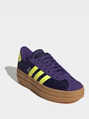 adidas Purple Vl Court Bold Junior Shoes - Image 4 of 10