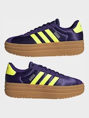adidas Purple Vl Court Bold Junior Shoes - Image 6 of 10