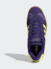 adidas Purple Vl Court Bold Junior Shoes - Image 7 of 10