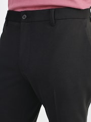 Black Skinny Fit Motion Flex Trousers - Image 4 of 7