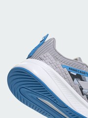 adidas Grey Minecraft Fortarun 4.0 Junior Shoes - Image 4 of 8