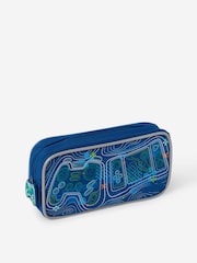 Smiggle Blue Discover Character Pocket Pencil Case - Image 1 of 1