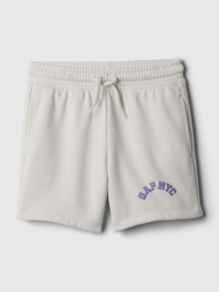Gap White Pull On Logo Jogger Shorts (6mths-5yrs) - Image 1 of 1 Gap White Pull On Logo Jogger Shorts (6mths-5yrs) - Image 1 of 1