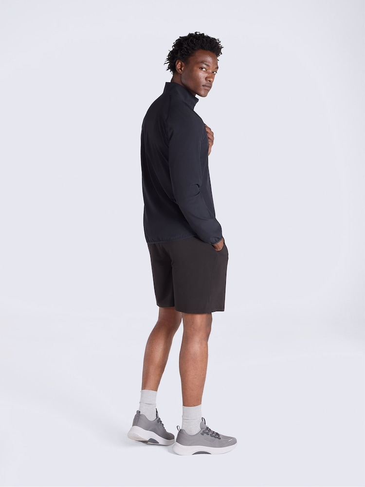 Animal Black Alfie Borg Contrast Trim Half Zip Fleece - Image 4 of 4 Animal Black Alfie Borg Contrast Trim Half Zip Fleece - Image 4 of 4