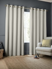 Emily Bond Grey Oscar Stripe Made to Measure Curtains - Image 2 of 9