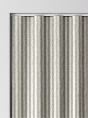 Emily Bond Grey Oscar Stripe Made to Measure Curtains - Image 8 of 9