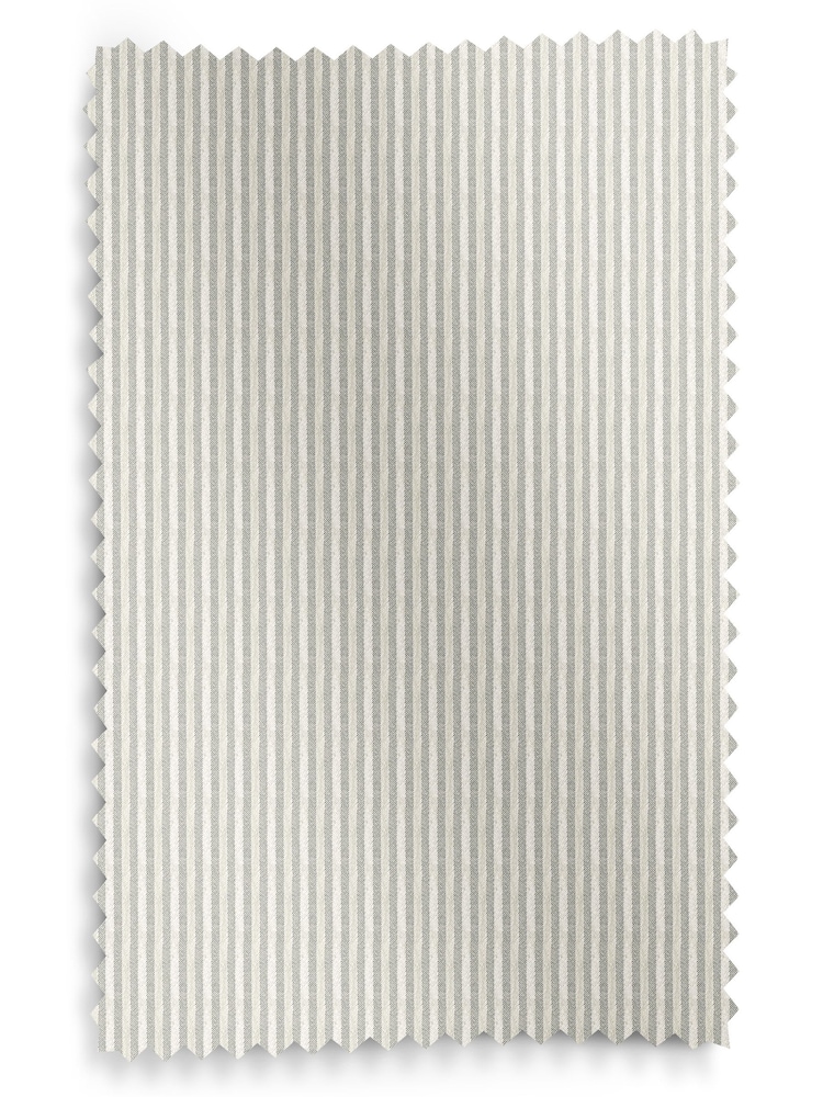 Emily Bond Grey Oscar Stripe Made to Measure Curtains - Image 9 of 9