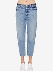 Armani Exchange Denim Lightwash Boyfriend Fit Jeans - Image 1 of 5