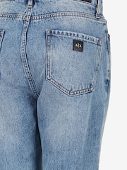 Armani Exchange Denim Lightwash Boyfriend Fit Jeans - Image 5 of 5