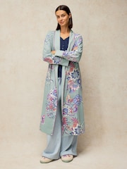 أزرق - روب منسوج Nina من White Stuff - Image 1 of 6