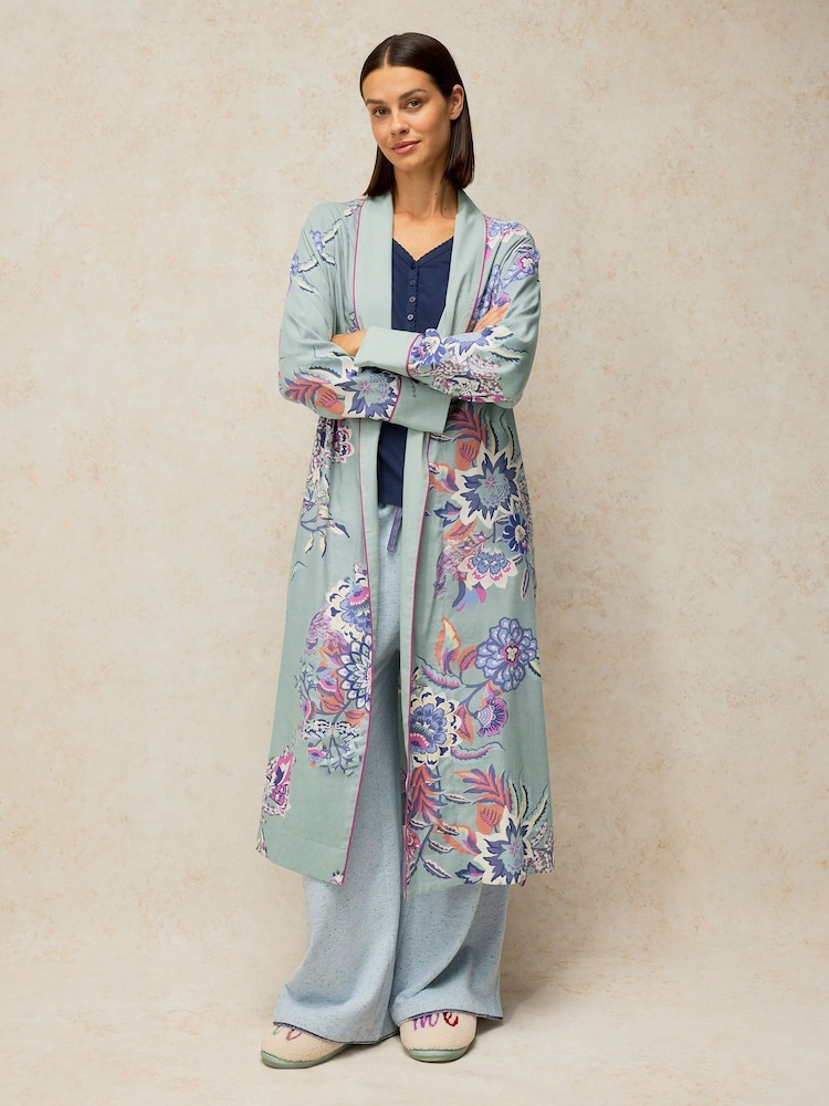 أزرق - روب منسوج Nina من White Stuff - Image 1 of 6 أزرق - روب منسوج Nina من White Stuff - Image 1 of 6