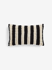 Monochrome 40 x 59cm Big Bobble Large Oblong Stripe Cushion - Image 3 of 5