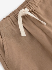 Tan Brown Linen Blend Pull-On Trousers (3mths-7yrs) - Image 7 of 7