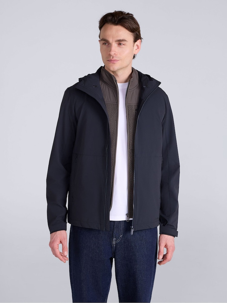 Animal Black Torino Water Resistant Packable Softshell Jacket - Image 1 of 6