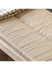 Gallery Home Natural Leroy Rope Bench - Image 3 of 7