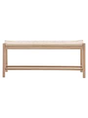 Gallery Home Natural Leroy Rope Bench - Image 4 of 7