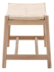 Gallery Home Natural Leroy Rope Bench - Image 6 of 7