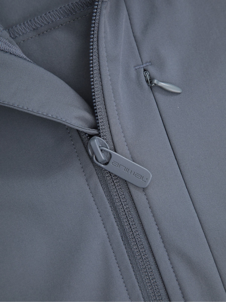 Animal Grey Solstice Active Softshell Jacket - Image 6 of 6