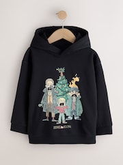 Black Home Alone Christmas Sweatshirt Hoodie (3-16yrs) - Image 1 of 4