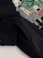 Black Home Alone Christmas Sweatshirt Hoodie (3-16yrs) - Image 4 of 4