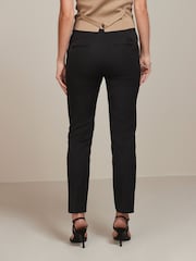 Schwarz - Figurformende Slim-Hose - Bild 3 von 7