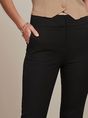Schwarz - Figurformende Slim-Hose - Bild 4 von 7