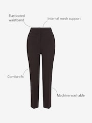 Schwarz - Figurformende Slim-Hose - Bild 7 von 7
