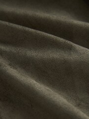 Dark Green Faux Suede Shacket - Image 7 of 7