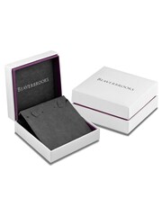 Beaverbrooks Sterling Silver Rose Gold Plated Cubic Zirconia Pendant & Earrings Set - Image 2 of 4