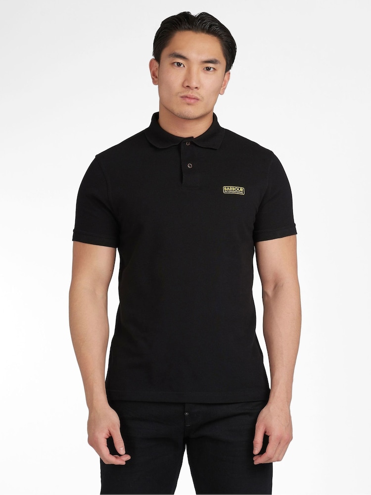 Barbour® International 100% Cotton Essential Polo Shirt - Image 1 of 7