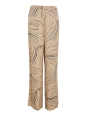 Calvin Klein Natural Surface Print Straight Trousers - Image 4 of 5