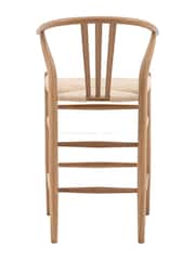 Gallery Home Natural Wesley Bar Stools Set of 2 - Image 2 of 5