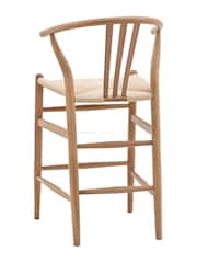 Gallery Home Natural Wesley Bar Stools Set of 2 - Image 3 of 5