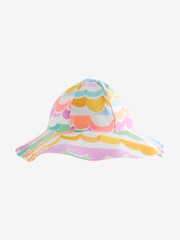 Multi Scallop Rainbow Swim Hat (3mths-10yrs) - Image 4 of 5