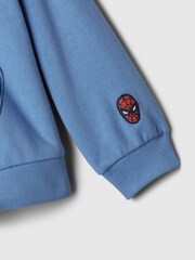 Gap Blue Marvel Graphic Sweatshirt (6mths-5yrs) - Image 3 of 3
