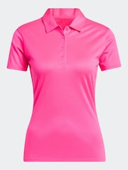 adidas Golf Womens Solid Short Sleeve Polo Shirt - Image 6 of 6
