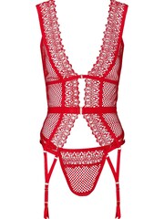 Ann Summers Red Hailey Cami Suspender Set - Image 3 of 3