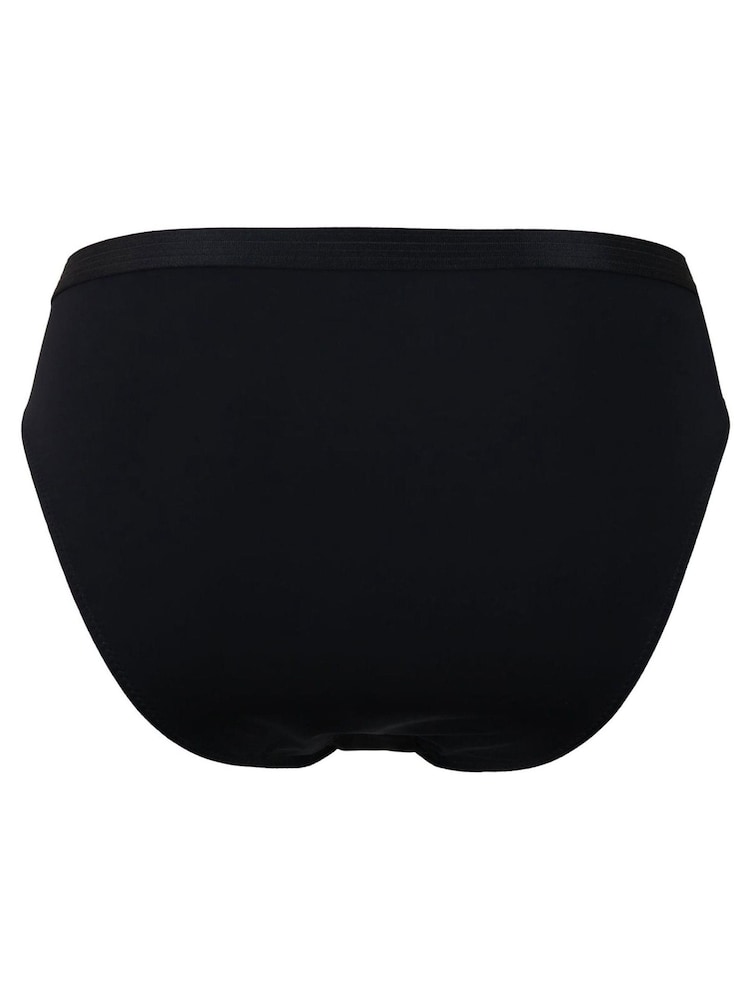 Pour Moi Black Viva Luxe High Leg Briefs - Image 5 of 5