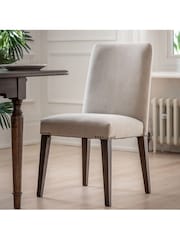 Gallery Home Cream Maddy Linen Chair set of 2 - Image 1 of 10