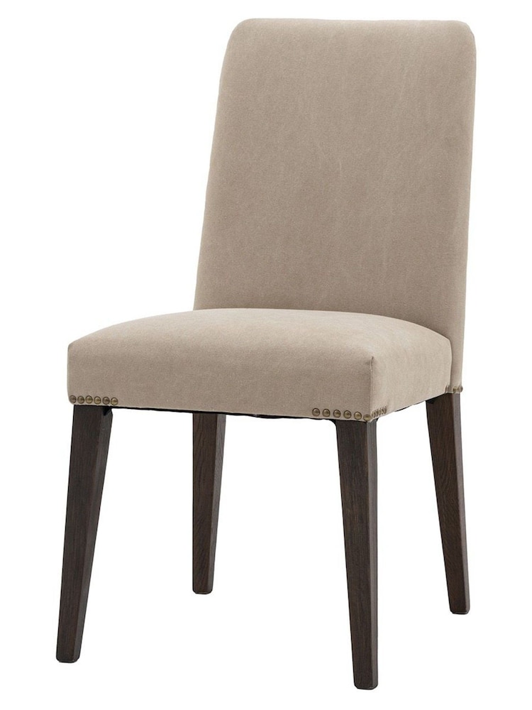 Gallery Home Cream Maddy Linen Chair set of 2 - Image 10 of 10