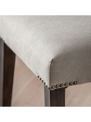 Gallery Home Cream Maddy Linen Chair set of 2 - Image 2 of 10