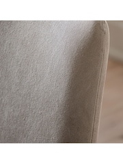 Gallery Home Cream Maddy Linen Chair set of 2 - Image 3 of 10