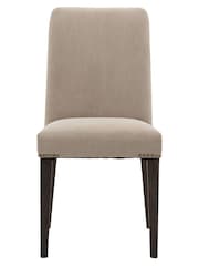 Gallery Home Cream Maddy Linen Chair set of 2 - Image 6 of 10