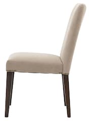 Gallery Home Cream Maddy Linen Chair set of 2 - Image 9 of 10