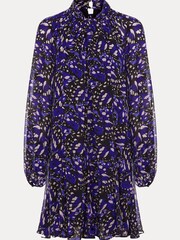 Phase Eight Black Aleka Abstract Swing Mini Dress - Image 6 of 6