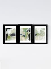 East End Prints Set of 3 Green Wall Prints Set by Dan Hobday - Image 2 of 2