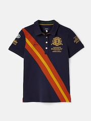 Joules Official Burghley Blue Polo Shirt - Image 1 of 1